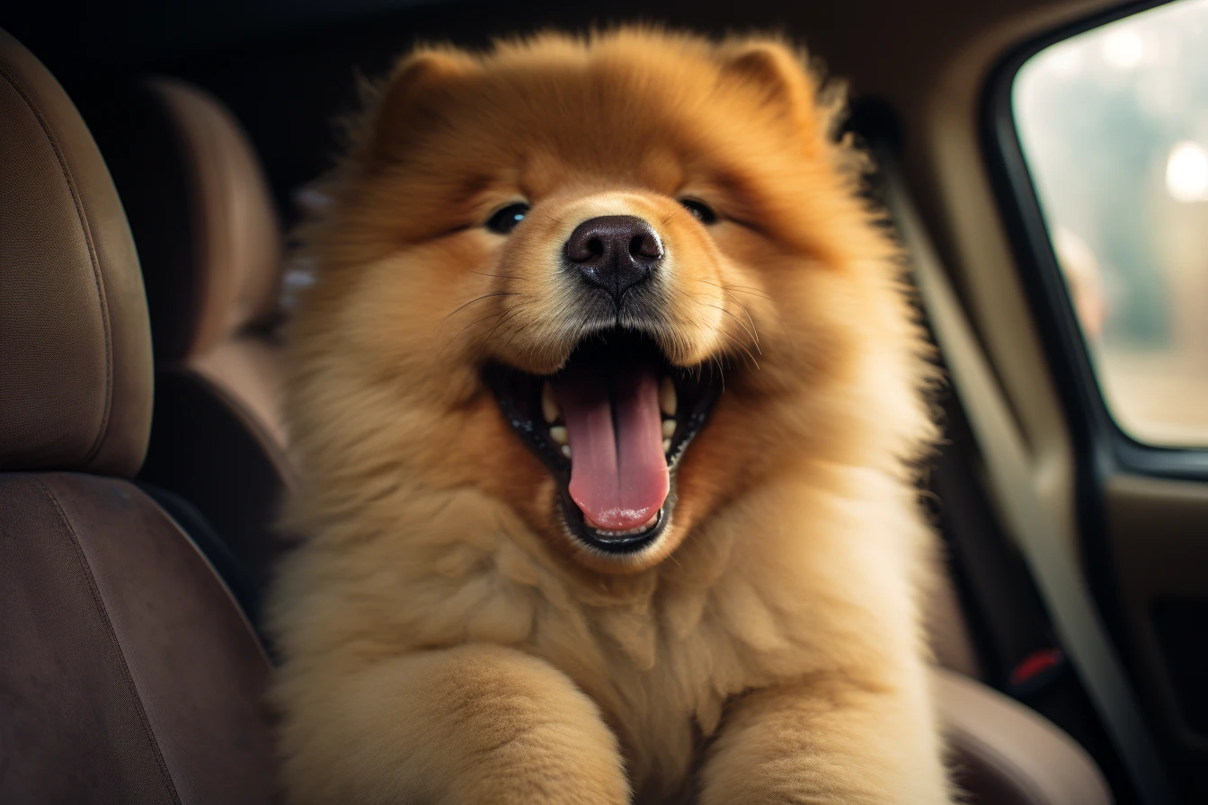 Volkswagen Tiguan Dog Safety Belt for Chow Chows